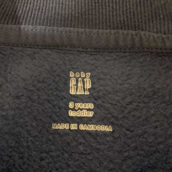 GAP Kids Blue Ruffle Sweatshirt & Polka Dot Legging Set Size 3T - Picture 4 of 6